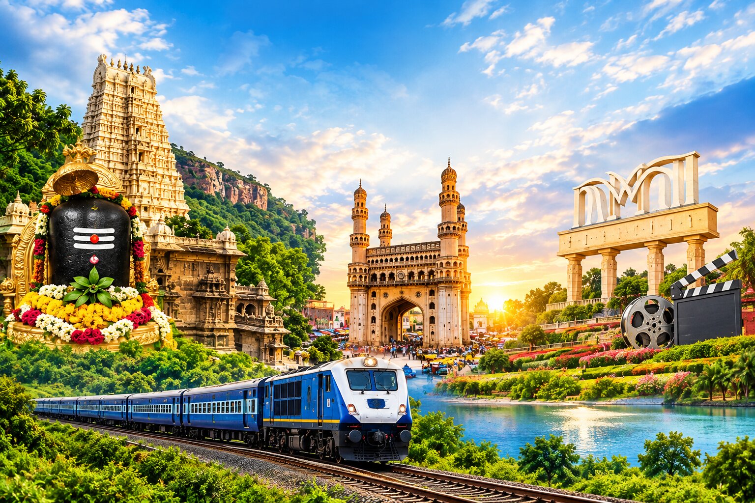 Hyderabad Mallikarjuna Jyotirlinga Rail Tour for a Journey of Faith and Discovery
